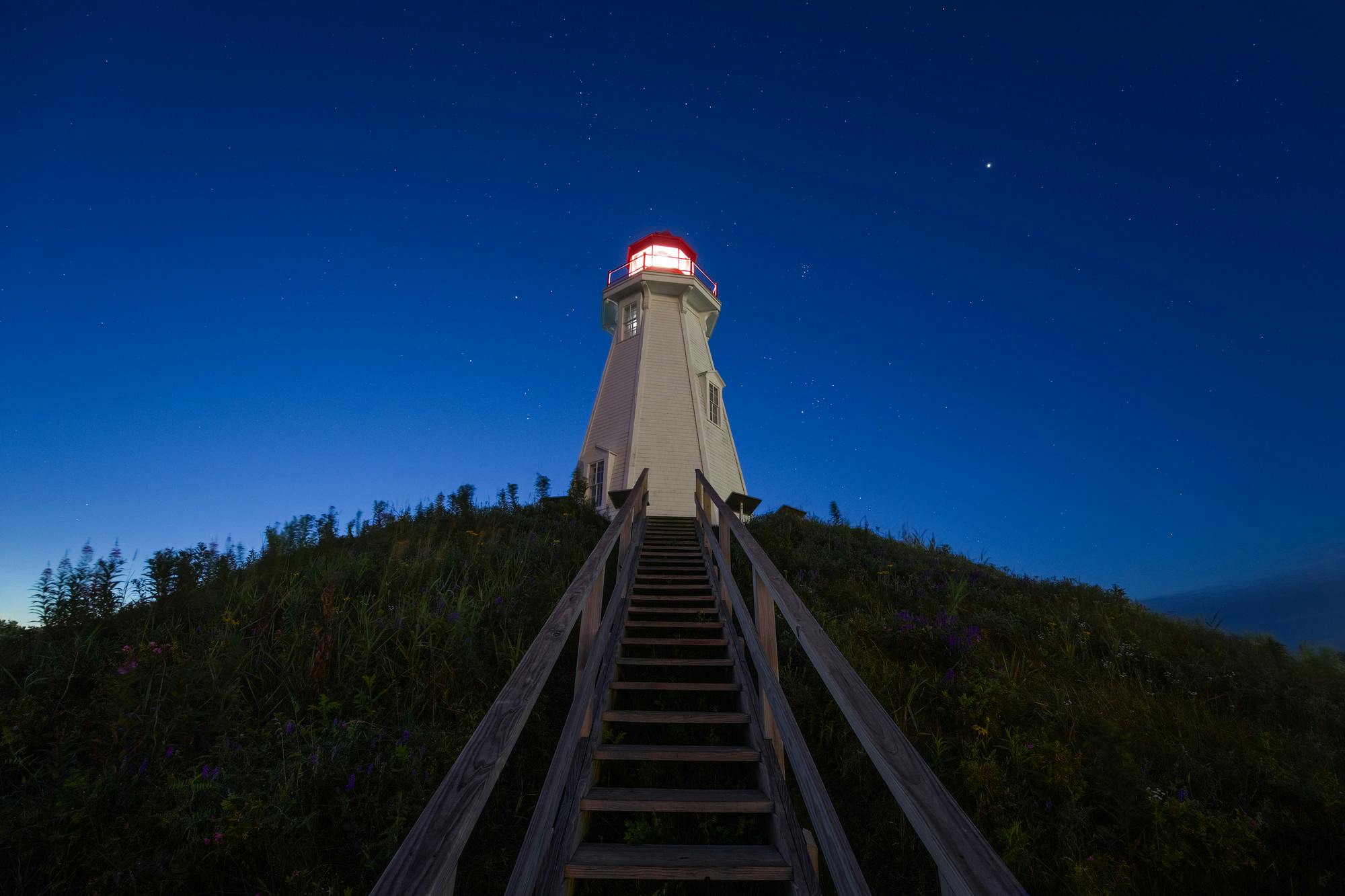 Stars Over Mulholland Lighthouse