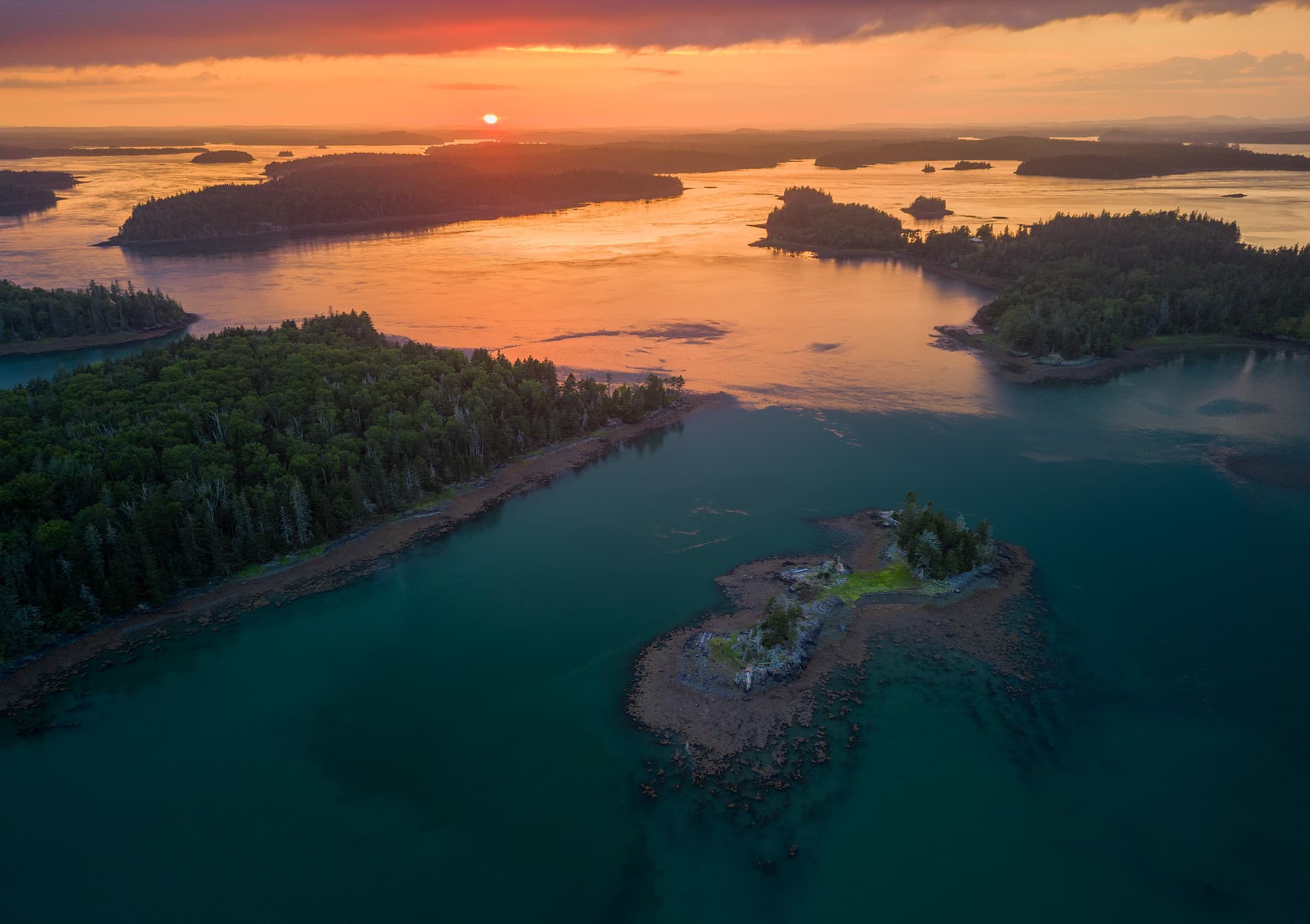 Island Coves Sunset
