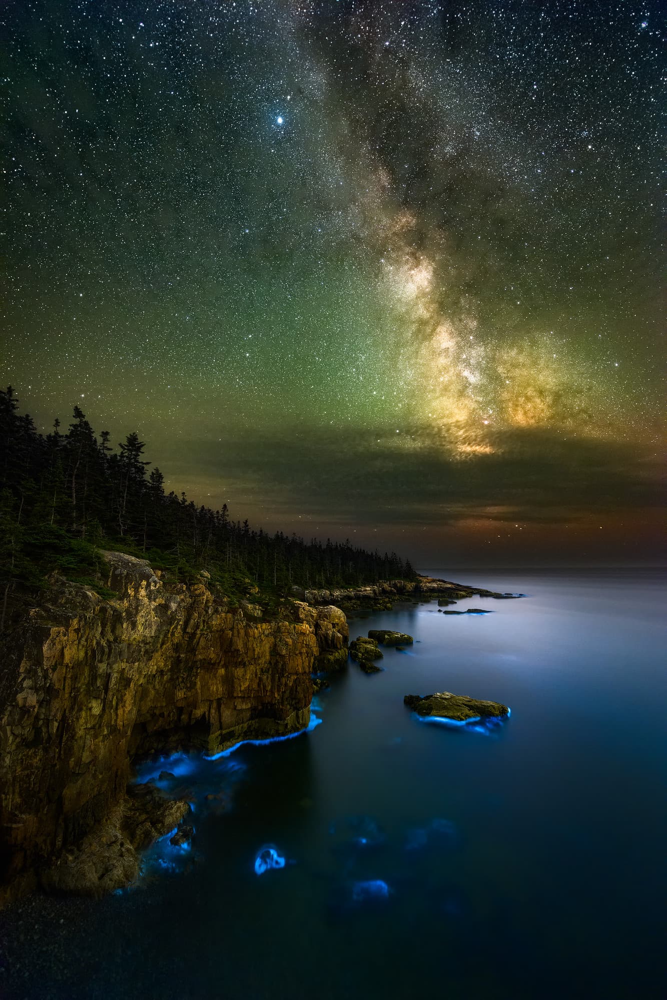 Glowing Coast
