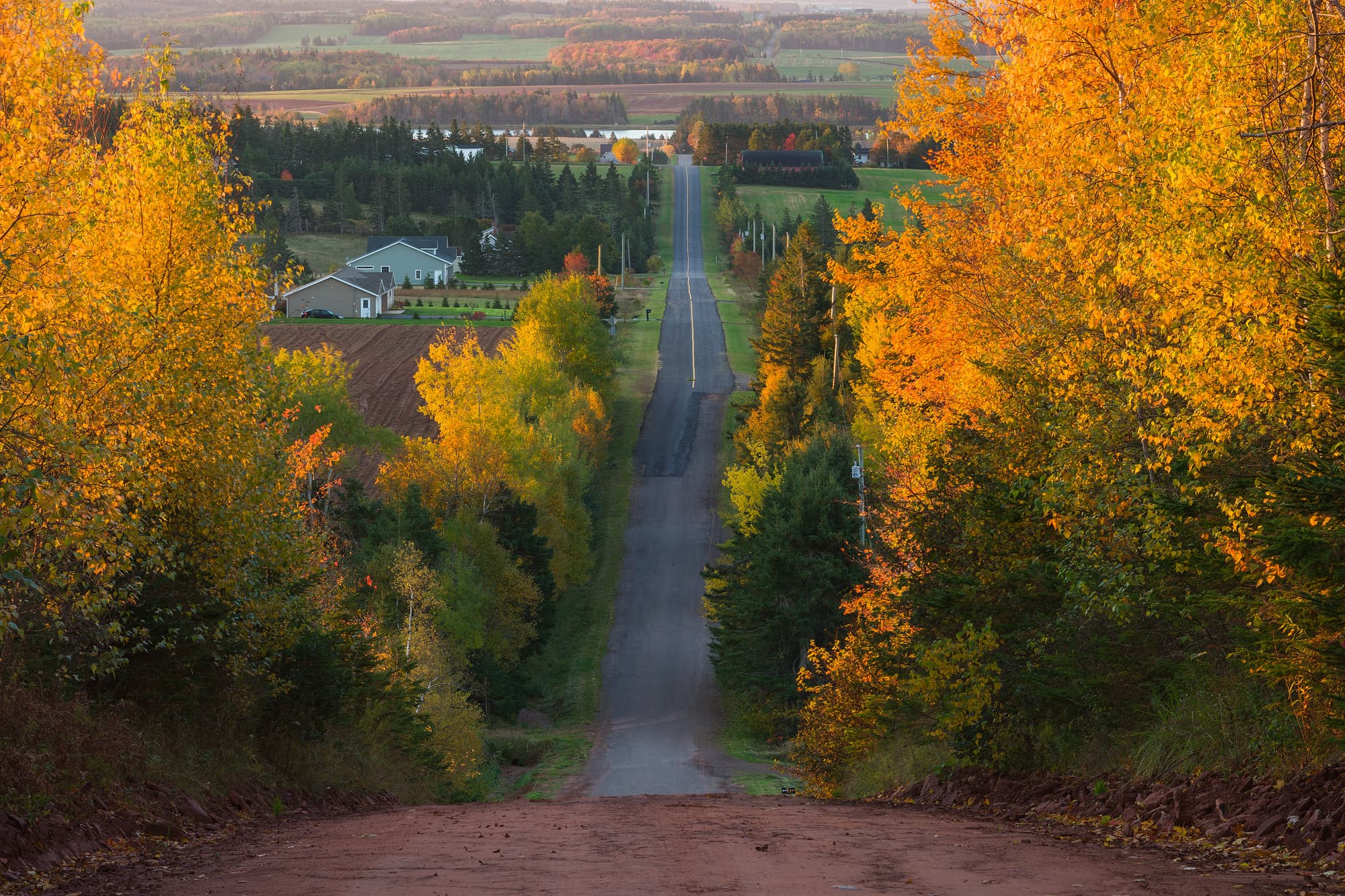 Fall Sunrise on Prince Edward Island