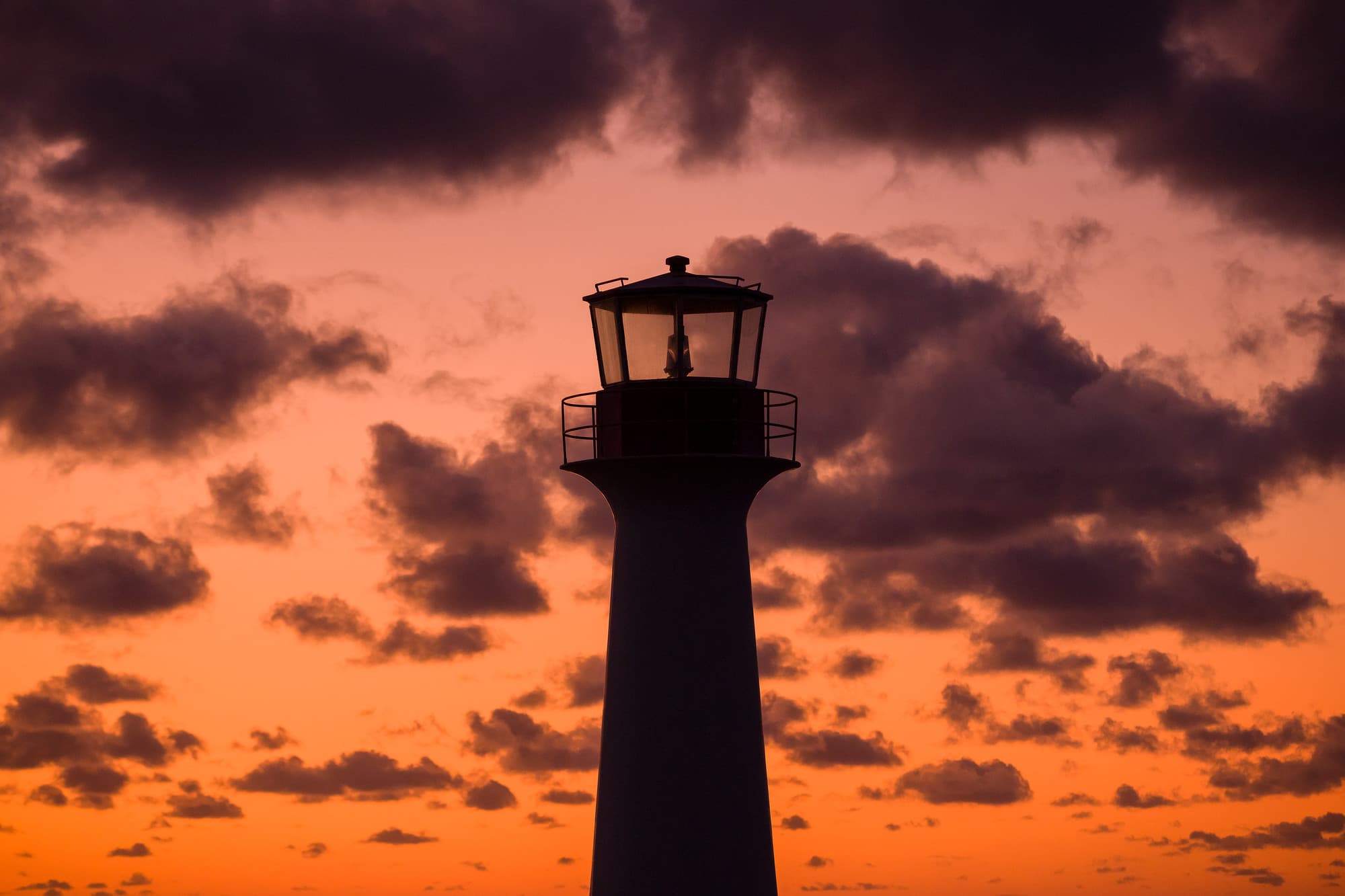 Cape Lighthouse at Sunset
