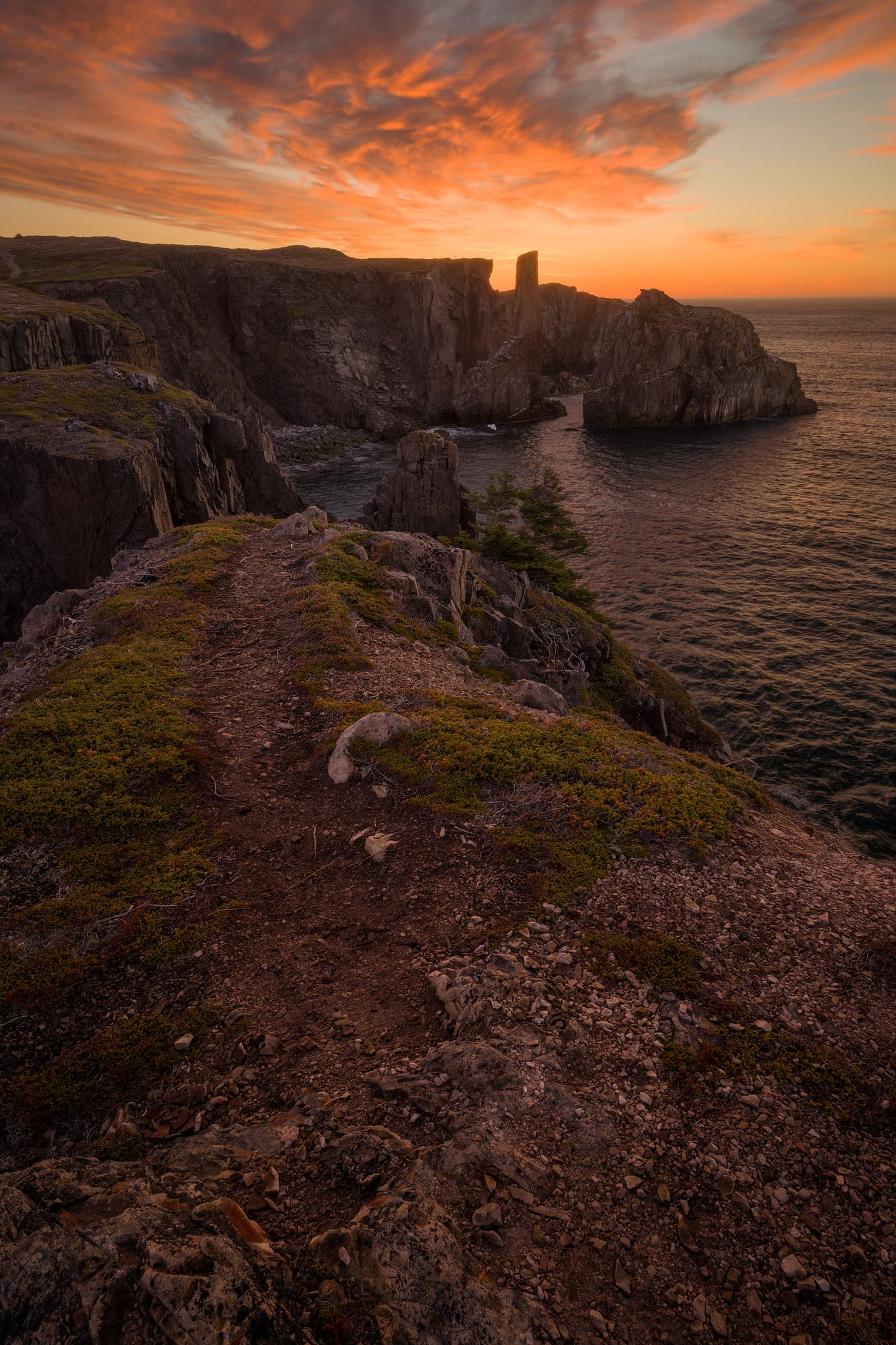 Sunrise in Cable John Cove