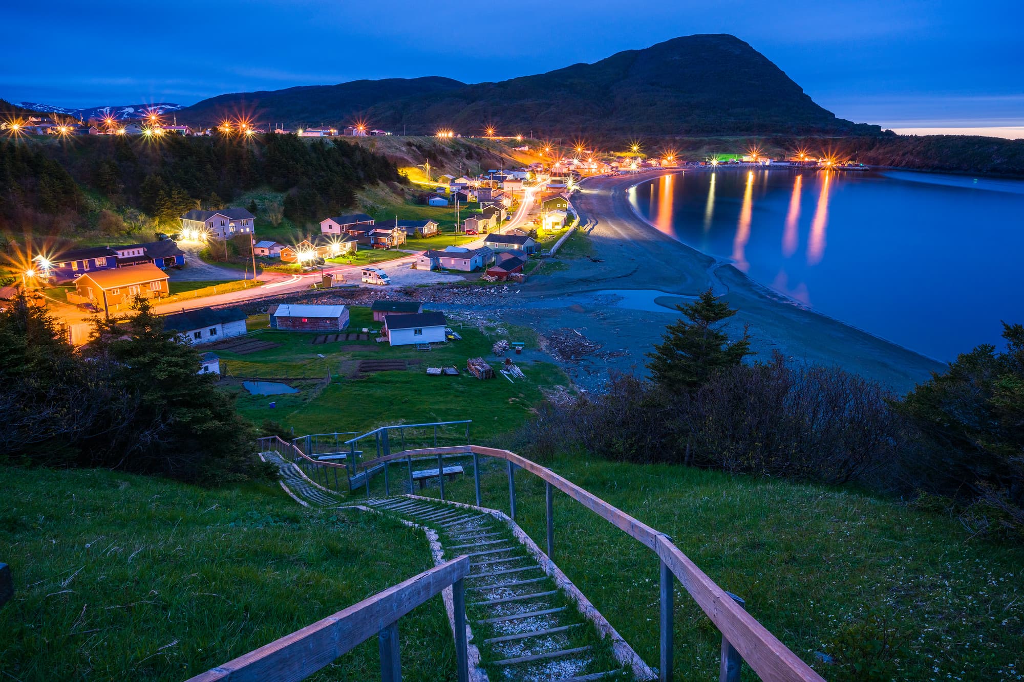 Twilight in Trout River