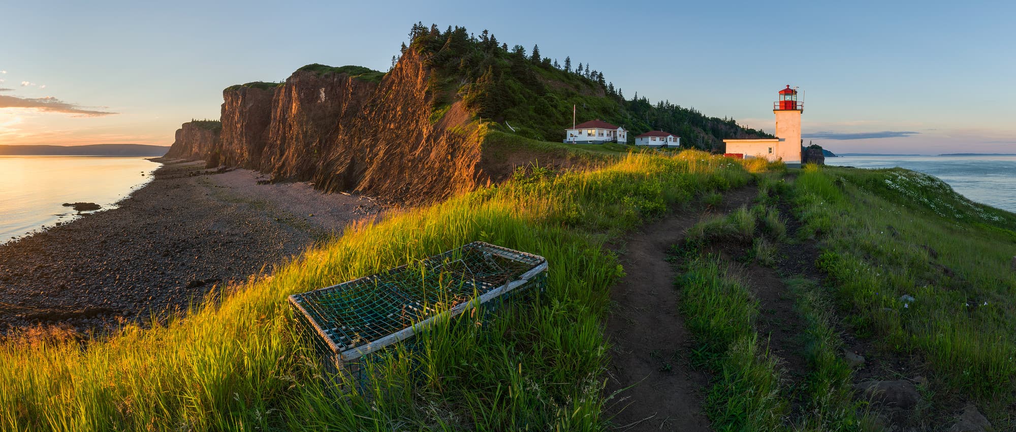 Cape D'or Lighthouse Sunset