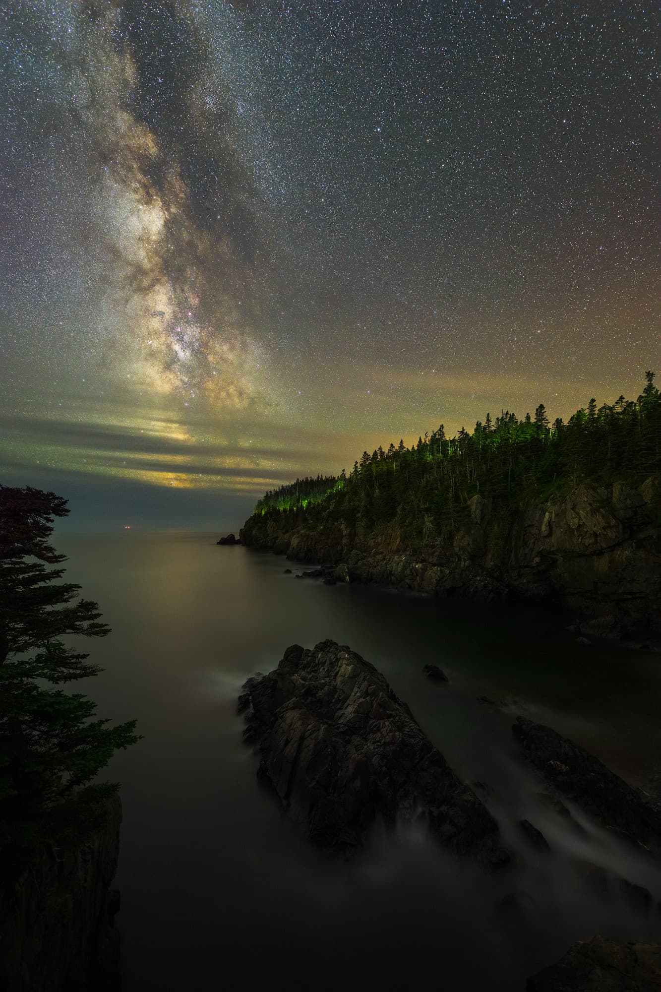 Milky Way Over Gulliver's Hole