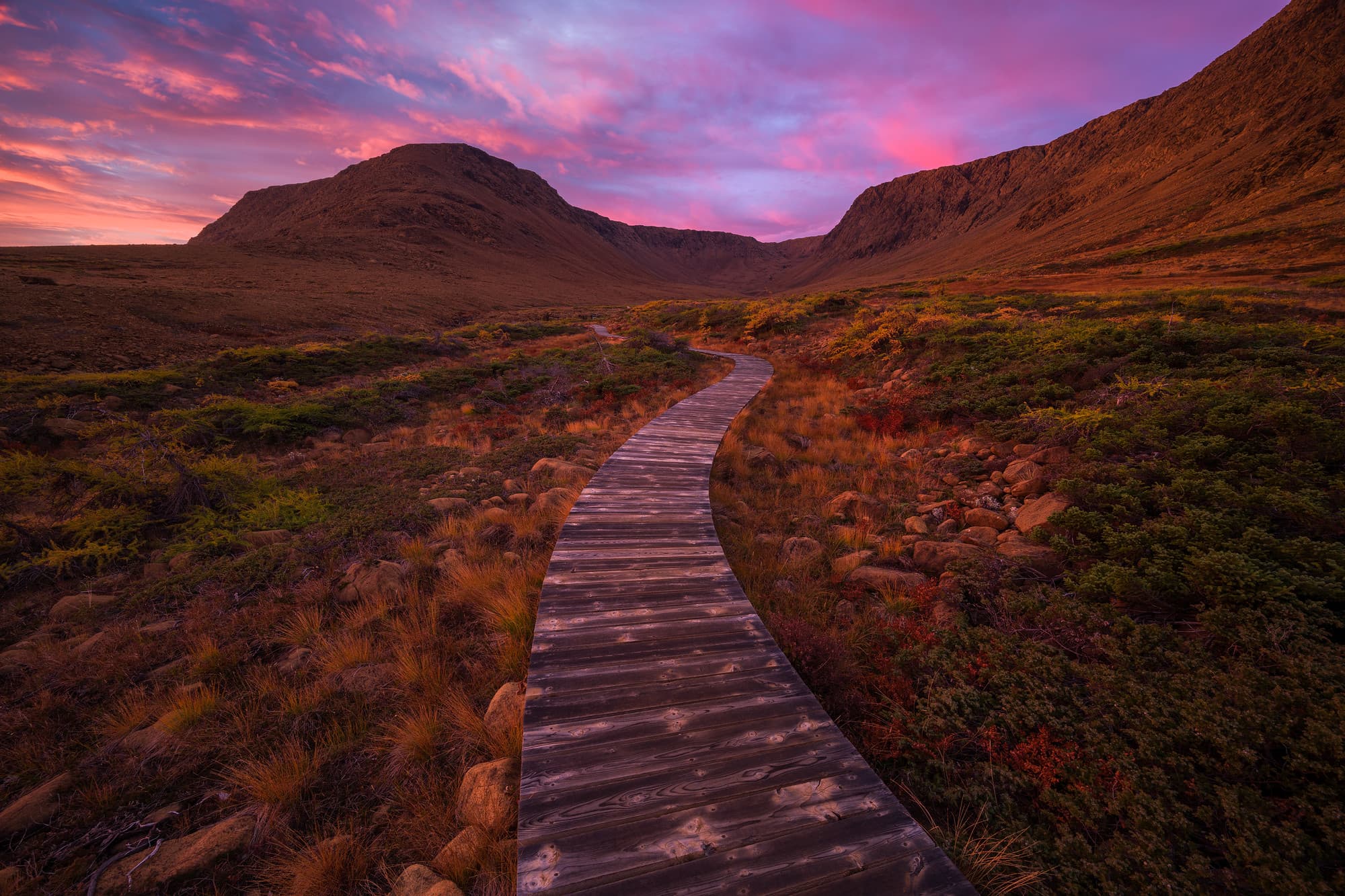 Sunrise in The Tablelands