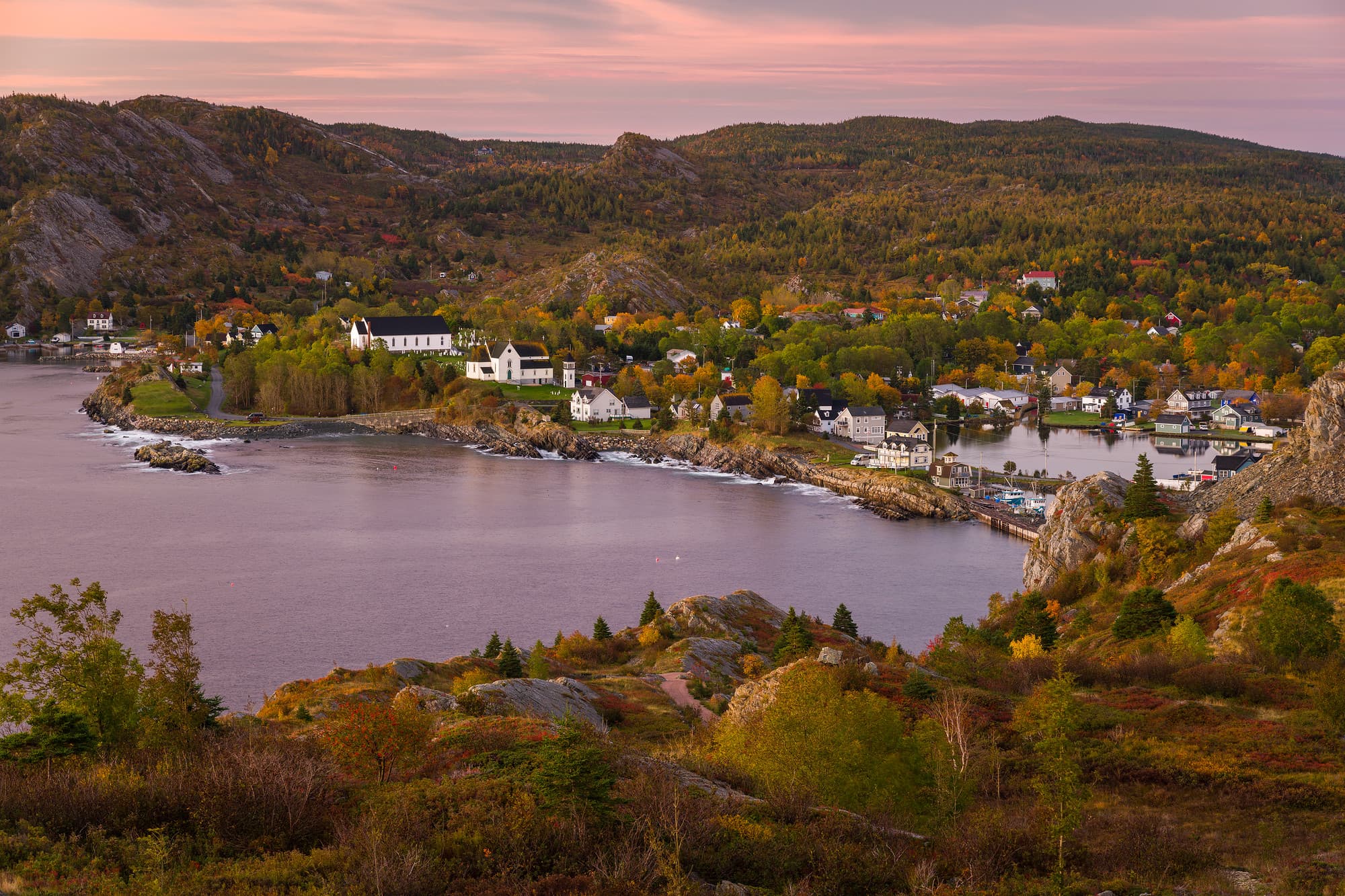 Fall Sunrise in Brigus