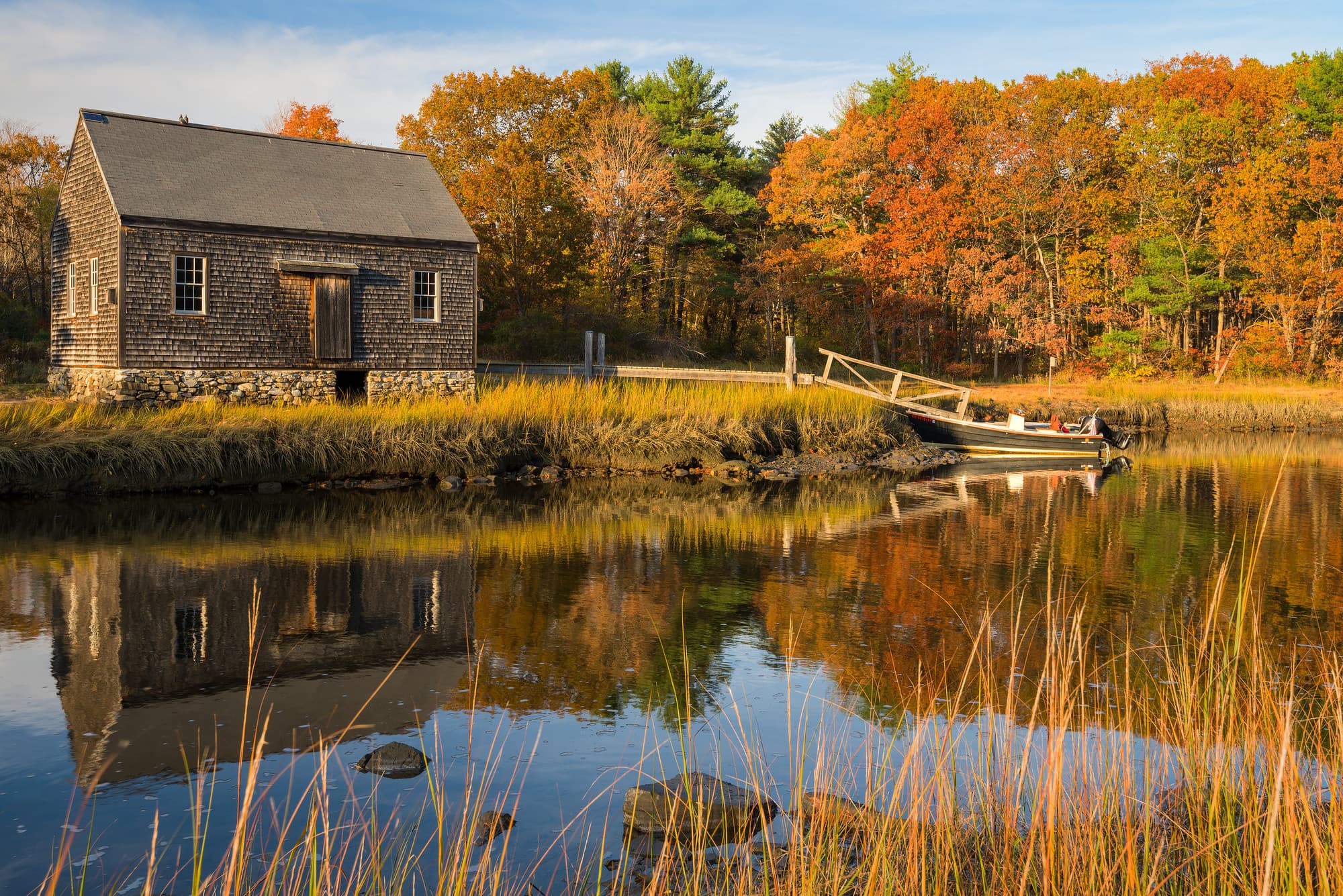 Autumn Dockhouse