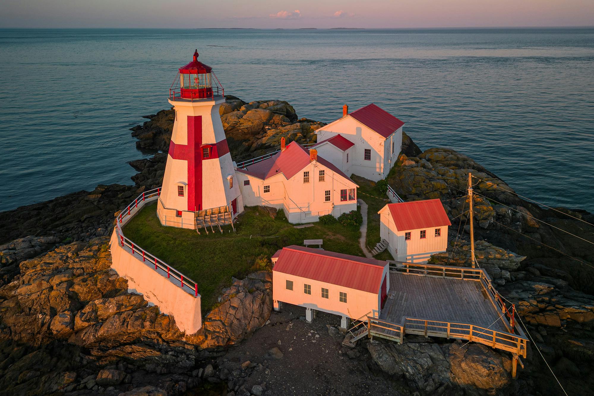 Sunset at Head Harbour Lighthouse