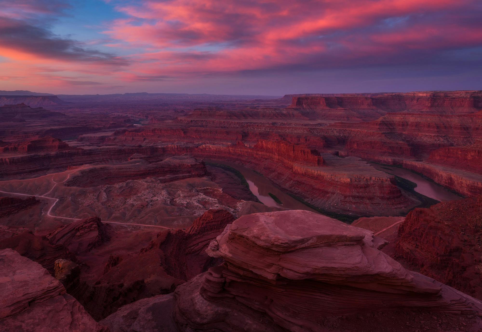 Sunrise From Dead Horse Point