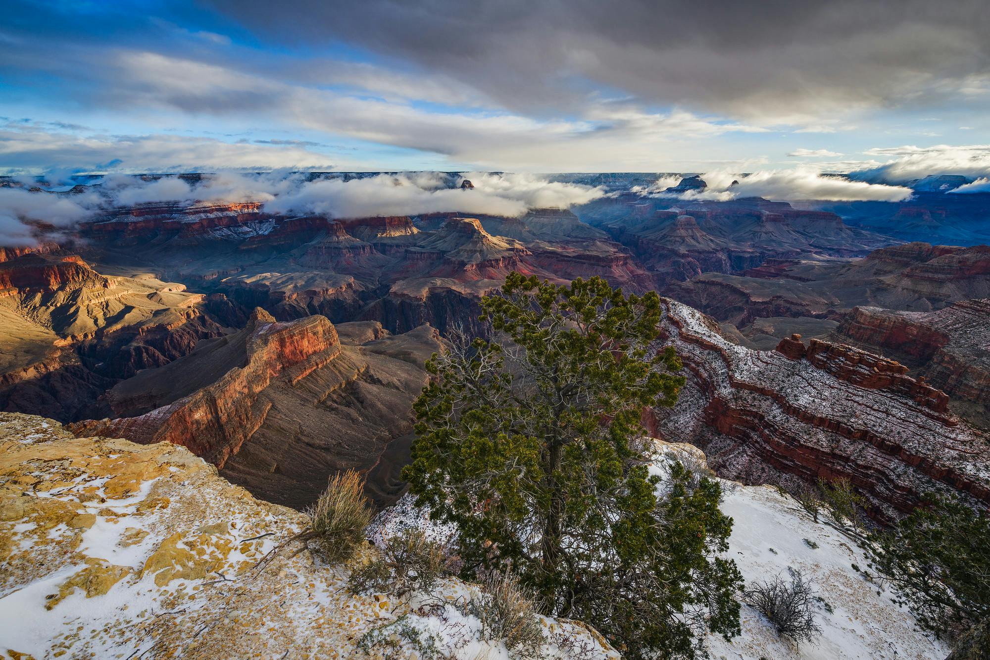 Winter Morning at the Grand Canyon