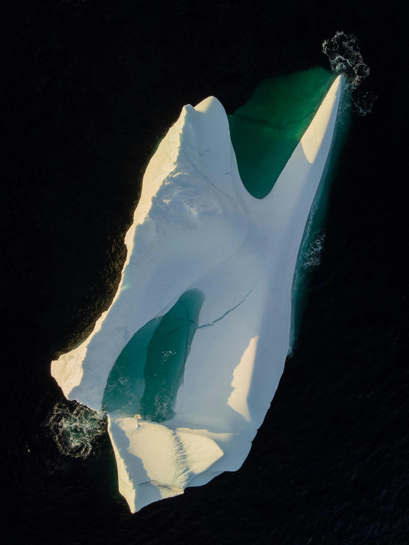 Iceberg Aerial