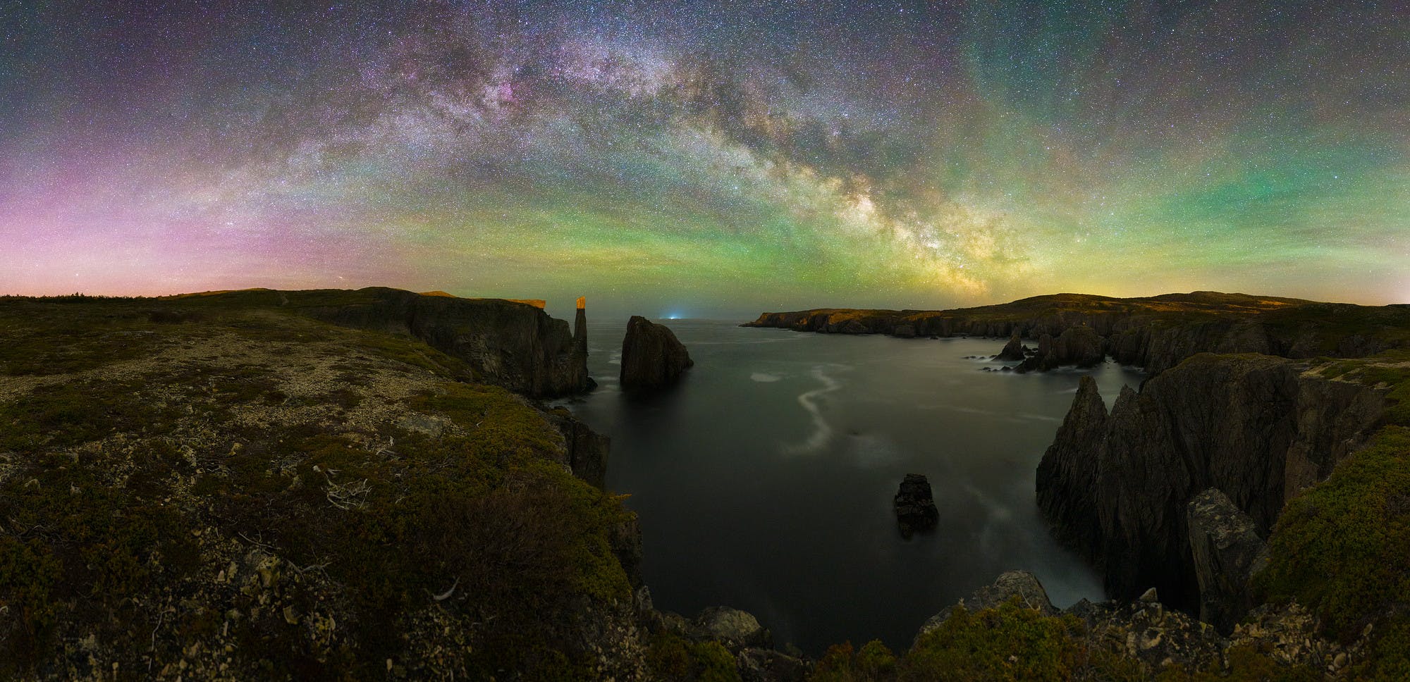 Milky Way Over Cable John Cove
